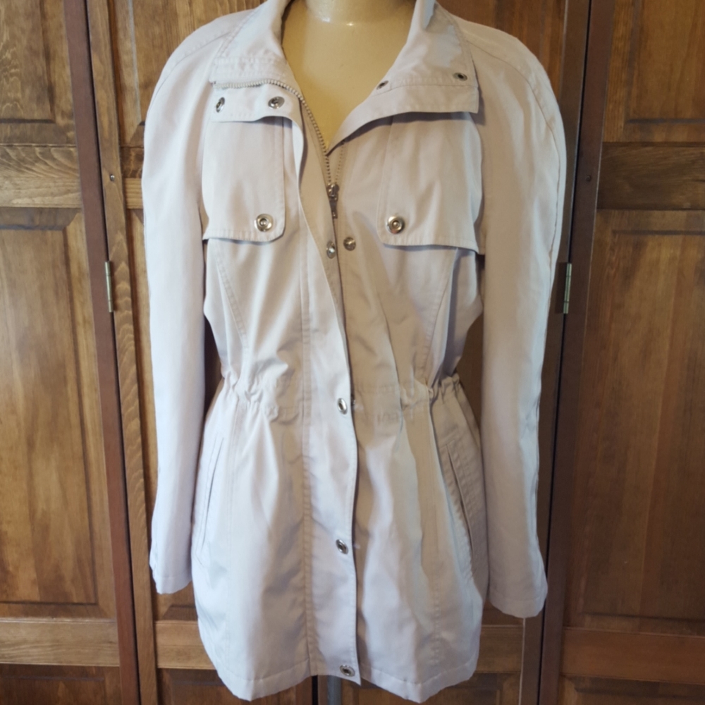 London Fog Utility Jacket Raincoat Sz L